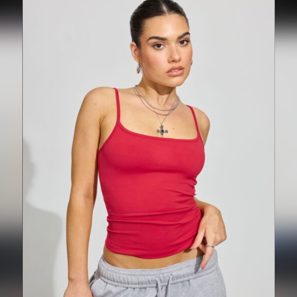 4 For 30$ 🧞‍♀️ Request Cherry Red Tank Top 🍒